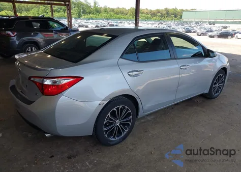 2014 Toyota Corolla S Plus from USA, damaged, VIN 2T1BURHE2EC098527